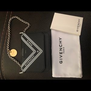 Givenchy Wing leather card case
